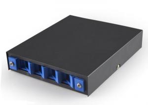 Wholesale 0.32kg 4 Port Fiber Optic Cable Box , SC ST FC Adapter Optical Fiber Distribution Box from china suppliers