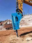Breaking Rock / Concrete Function Excavator Hydraulic Hammer With Acceptable OEM