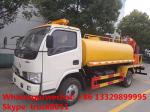cheapesr price Dongfeng XBW LHD 4*2 5,000L water tank for sale, Factory sale