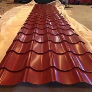 Wholesale SGCH Color Coated Corrugated Sheets PE Coated galvanised steel roofing sheets from china suppliers