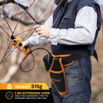 Swansoft Pru45 Cordless Electric Pruner with Progressive Cut and 45mm Cutting