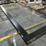 Electric Aluminum Skylight Frame Customized Aluminium Pitched Roof Windows