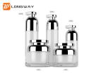 Biodegradable Plastic 2 Oz Makeup Bottles , 30ml Acrylic Lotion Bottle