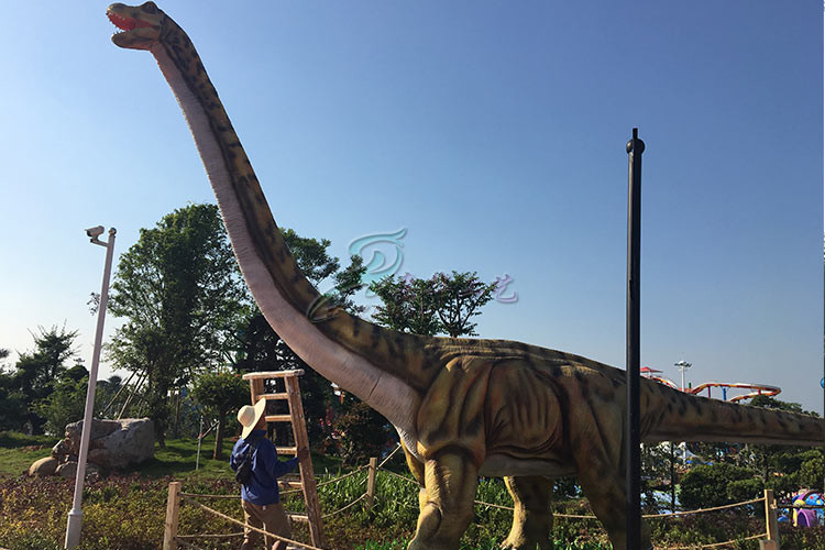 Long 5-20 Metters Brachiosaurus Statue Custom Large Dinosaur Zoo Displays