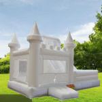 Customized Color Castle for 2024 Hot Style White Wedding Bouncy Castle Sale