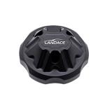 Black 4x4 Mount Radio Car Radio Station Bracket Radio Antenna Base Cover for