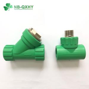 Wholesale Korea Materials PPR Pipe Fittings Male Threaded Tee with Brass Low Pressure Equal Tee from china suppliers