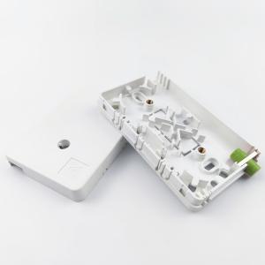 Wholesale Wall Mounted 2 Cores FC APC Plastic Fiber Optic Faceplate Socket Panel for Indoor from china suppliers