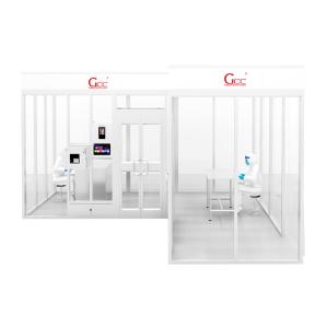 Wholesale Pharmaceutical 30㎡ Area FFU Class 1K Prefab Cleanroom from china suppliers