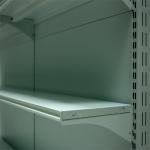 Metal Supermarket Display Racks with Eco-friendly Feature and Powder Coated