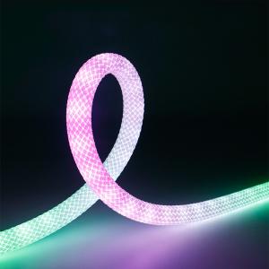 China 10m 20m 50m Led Neon Flex Rope Light 12V 24v Low Voltage 360 Degree on sale