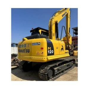 Wholesale Cummins Engine Used Komatsu Excavator PC120 1860 Working Hours 90% Construction Equipment from china suppliers