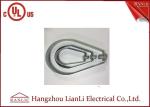 Stainless Steel Clamp Swivel Ring Hanger For Threaded Rod , 3 / 6 Inch