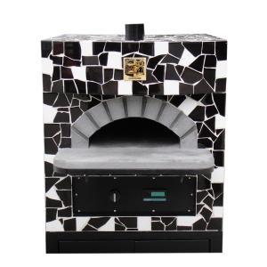 Wholesale High Temperature And Fire Resistant Pottery Rectangle Lava Rock Gas Heating Italian Pizza Oven from china suppliers