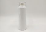 White Color PET Plastic Bottles Silk Screen Printing