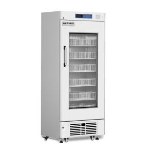 Wholesale 208L Portable Hospital Blood Bank Refrigerator Cabinet with Heating Foam Glass Door for Safe Storage from china suppliers