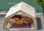 Army Green Air Inflatable Camping Tent 13.6 Outdoor Free Construction One Room