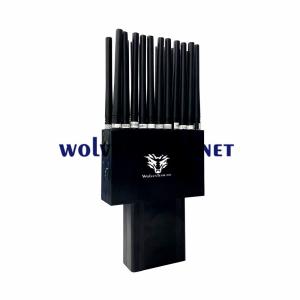 Wholesale 868MHz Indoor 3G 4G 5G Signal Jammer GPS L1 L2 L5 Lojack WiFi GPS RF 22 Bands from china suppliers