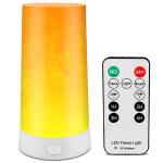 Dimmable Rechargeable Led Magnet Flame Light Dc 5v Remote Control Flame Table
