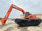 Doosan Used Amphibious Excavator DH220LC-9E With 1 m³ River Cleaning Machine