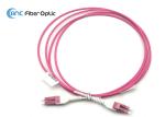Dual Link Cable Fiber Optic Jumper Non Switchable SM OM3 OM4 LC Uniboot Patch