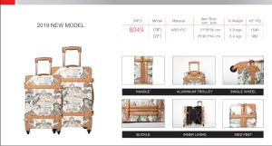 Wholesale 210D Lining Reinforced Soft Handles PC Trolley Luggage from china suppliers