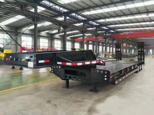 Wholesale Customizable Transport Solution Forklifts Bulldozers Excavators on Low Loader Trailer from china suppliers