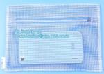 Fabric zipper professional vinyl slider bag pvc zipper bag, slider zipper