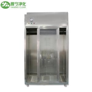 Wholesale Laminar Flow Wardrobe Clean Room Garment Cabinet With Anti Static Curtain Soft Wall from china suppliers