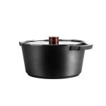 1.4kg Die Cast Cooking Pots Pfluon Coatinig Spill Proof 24cm Non Stick Pot