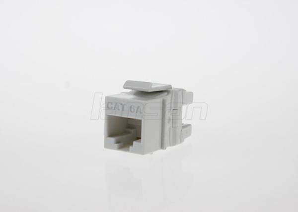 Gold Plating Network Cable Assembly Cat6a UTP Rj45 Keystone Jack Universal