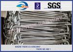 Steel bolts and nuts hot dipped galvanized anchor bolts with Nut & Washer 3/4"
