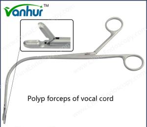 Wholesale Steel Throat Instruments Polyp Forceps Of Vocal Cord For Professional Polyp Extraction from china suppliers