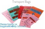 Blood Transport Bags, First Aid Bag Pac Pre-Printed Poly Bags For Disposing