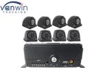 8CH HDD SSD SD Cardvehicle dvr with GPS 4G WIFI Alarm