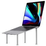 614g 15.6inch Silver Liftable Notebook Desk Stand Height Adjustable