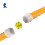 Low Frequency 134.Khz RFID Stick Reader Cow Ear Tag 79cm Long Antenna 4AA