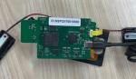 Electronic Material Iris Scanner Door Lock BMP Format 5V USB Powered