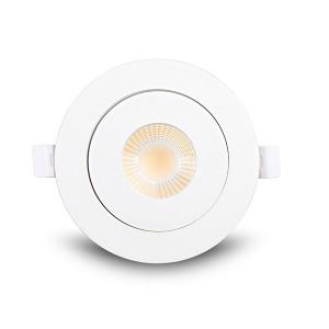 Wholesale FCC Certified Tilt LED Recessed Downlights 5CCT CRI 80 Heat Resistant from china suppliers