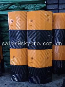 Wholesale Reflective rubber speed hump Molded Rubber Products road speed ramp from china suppliers
