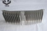 Natural Anodized Color Aluminum Extrusion Profiles With Wood Grain , Electrophor