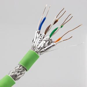 Wholesale ETL Copper FTP Cat6A Lan Cable Al Foil High Speed 10GB from china suppliers