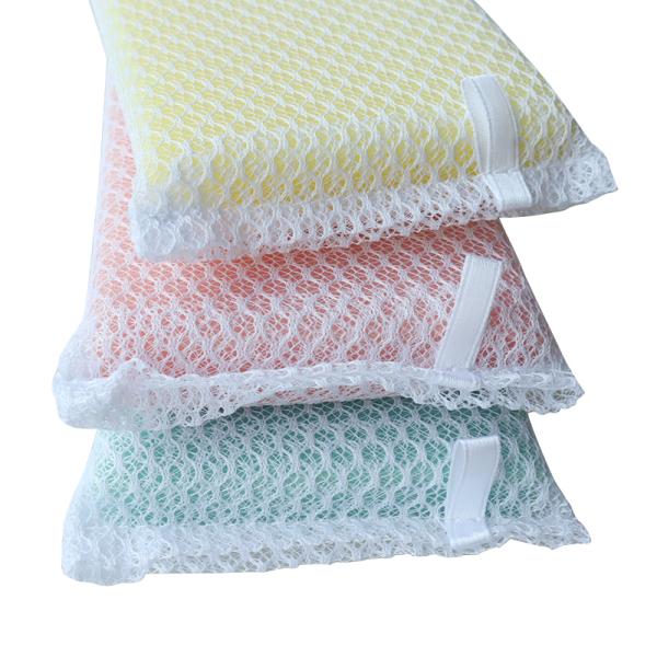 Mildew Proof Kitchen Cleaning Scourer Corrosion Resistant Metal Mesh Sponge