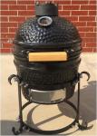 15 Inch 38.1cm Ceramic Kamado Grill , SGS Portable Kamado Grill