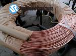8*0.6MM Cold Drawn Tube , EN10139 DC04 Copper Tube Heat Exchanger Coil Single