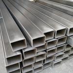 Welded Mirror Polished Stainless Steel Square Tube ASTM A554 A312 SS 201 304