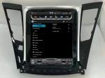 Ouchuangbo car video huge Vertical Screen Tesla Style for Hyundai Sonata Stereo