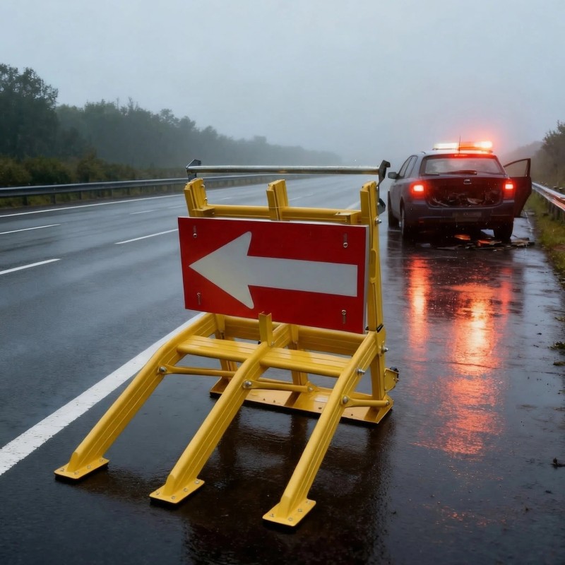 Mobile Vehicle Barrier providing a solution for temporary and permanent vehicle access control in commercial and public spaces