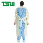 CE Waterproof 30G Disposable CPE Gowns With Thumb Loop