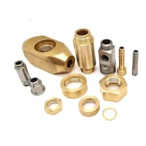 Wholesale Custom Machining CNC Auto Lathe Turned Machinery Brass Mechanical Parts Service from china suppliers